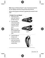 Предварительный просмотр 25 страницы Motorola C330 User Manual