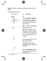 Предварительный просмотр 52 страницы Motorola C330 User Manual