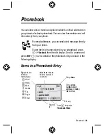 Предварительный просмотр 69 страницы Motorola C330 User Manual