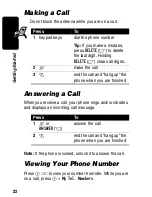 Preview for 24 page of Motorola C333 Start Here Manual