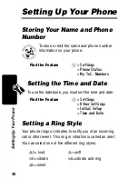 Preview for 42 page of Motorola C333 Start Here Manual