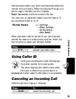 Preview for 47 page of Motorola C333 Start Here Manual