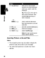 Preview for 58 page of Motorola C333 Start Here Manual