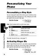 Preview for 78 page of Motorola C333 Start Here Manual