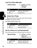 Preview for 30 page of Motorola C341 User Manual