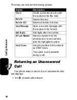 Preview for 42 page of Motorola C341 User Manual