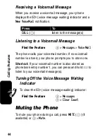 Preview for 46 page of Motorola C341 User Manual