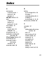 Preview for 63 page of Motorola C341 User Manual