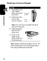 Preview for 12 page of Motorola C341a Series User Manual