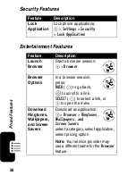 Preview for 60 page of Motorola C341a Series User Manual