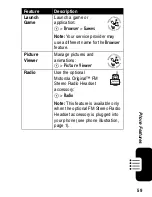 Preview for 61 page of Motorola C341a Series User Manual