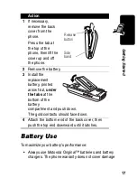 Предварительный просмотр 19 страницы Motorola C353 Start Here Manual