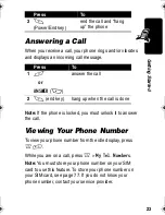 Preview for 25 page of Motorola C370 Series Start Here Manual