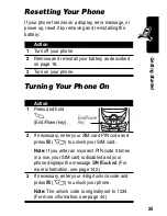 Preview for 25 page of Motorola C375 Series Manual