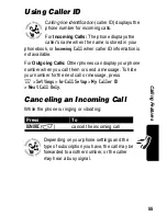 Preview for 55 page of Motorola C375 Series Manual