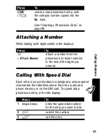 Preview for 61 page of Motorola C375 Series Manual