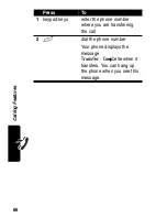 Preview for 66 page of Motorola C375 Series Manual