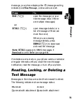 Preview for 75 page of Motorola C375 Series Manual