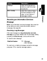 Preview for 81 page of Motorola C375 Series Manual