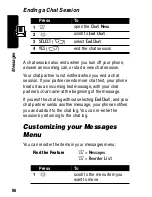 Preview for 86 page of Motorola C375 Series Manual