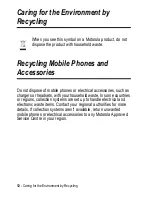 Preview for 12 page of Motorola C390 Owner'S Manual