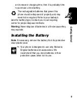 Preview for 11 page of Motorola C650 - Cell Phone - GSM Start Here Manual