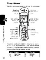 Preview for 30 page of Motorola C650 - Cell Phone - GSM Start Here Manual