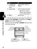 Preview for 36 page of Motorola C650 - Cell Phone - GSM Start Here Manual