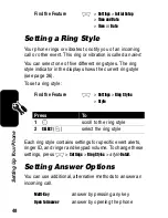 Preview for 50 page of Motorola C650 - Cell Phone - GSM Start Here Manual