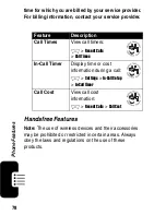 Preview for 80 page of Motorola C650 - Cell Phone - GSM Start Here Manual