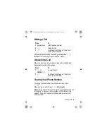 Предварительный просмотр 19 страницы Motorola C651 User Manual