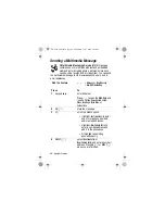 Предварительный просмотр 22 страницы Motorola C651 User Manual