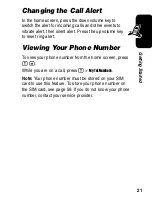 Preview for 21 page of Motorola C975 Owner'S Manual