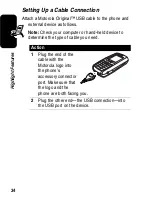 Preview for 34 page of Motorola C975 Owner'S Manual