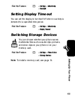 Preview for 63 page of Motorola C975 Owner'S Manual