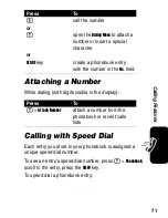 Preview for 71 page of Motorola C975 Owner'S Manual