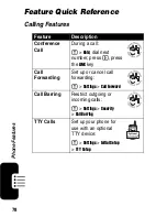 Preview for 78 page of Motorola C975 Owner'S Manual