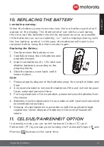 Preview for 13 page of Motorola CARE+ User Manual