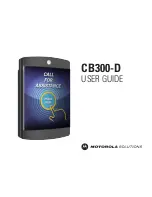 Motorola CB300-D User Manual preview