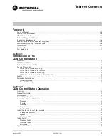 Предварительный просмотр 3 страницы Motorola CDM1250 Service & Installation Manual