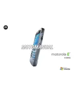 Предварительный просмотр 1 страницы Motorola CDMA Manual