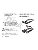 Предварительный просмотр 12 страницы Motorola CDMA Manual