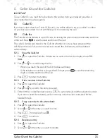 Предварительный просмотр 21 страницы Motorola CL101I User Manual