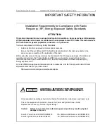 Предварительный просмотр 3 страницы Motorola CLEARTONE CM5000 Installation Manual