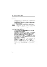 Предварительный просмотр 38 страницы Motorola CLEARTONE CM5000 User Manual