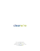 Preview for 20 page of Motorola Clearwire User Manual