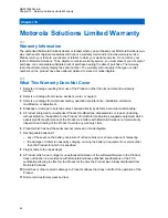 Предварительный просмотр 44 страницы Motorola CLR PLUS User Manual