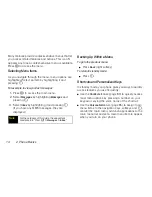 Предварительный просмотр 22 страницы Motorola Clutch i465 User Manual