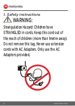 Preview for 8 page of Motorola COMFORT45CONNECT User Manual