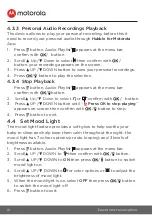 Preview for 16 page of Motorola COMFORT45CONNECT User Manual